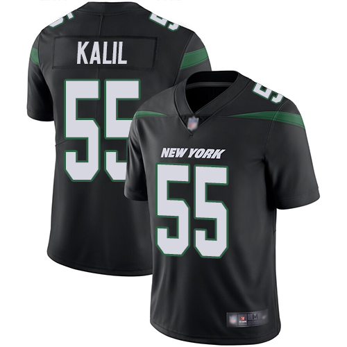 New York Jets Limited Black Youth Ryan Kalil Alternate Jersey NFL Football #55 Vapor Untouchable->youth nfl jersey->Youth Jersey